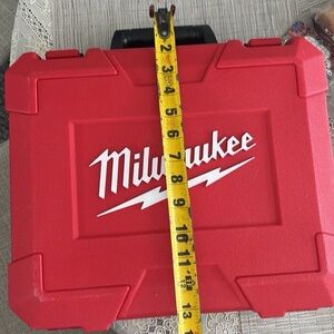 LIKE NEW Milwaukee empty drills box storage case 2701-22CT M18 1/2” compact driv